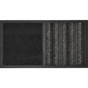 Disinfectant Mat – COBAcare Duo Zone – 67 x 39.5 x 1.5 cm – Dark Grey and Anthracite – CDM007