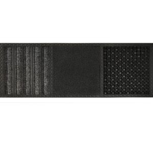 Disinfectant Mat – COBAcare Trio Zone – 99.5 x 39.5 x 1.5 cm – Black, Dark Grey and Anthracite – CDM004