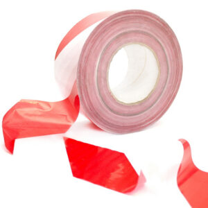 Barrier Tape – 500 m x 7.62 cm – Red and White – BT130301