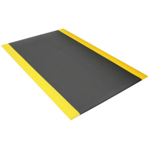 Workplace Mat – Orthomat Standard Anti-Fatigue – 150 x 90 x 0.95 cm – Black and Yellow – AF010702