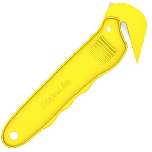 Utility Knife – Safety Box Cutter – Dispo Lite – Disposable – Pack of 25 – 571224YP