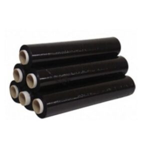 Pallet Wrap – Hand Roll – 17 Micron – 400 m Roll x 45 cm – Black – 2G_PWBL4520