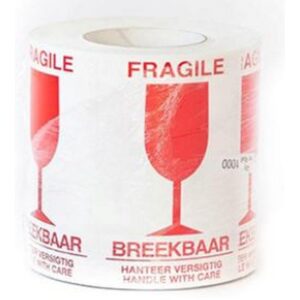 Packaging Label – Glass and Handle with Care – Pack of 1000 – 2G_LAGLASHA