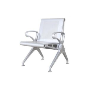 Airport Bench – Indoor Waiting Room Seat – Mild Steel – Heavy Duty – Single Seat – Flat Pack – 60 x 67 x 82 cm – PD01
