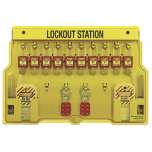 Lockout Station Complete – Safety Series – 55.8 x 4 x 39 cm – MA500137