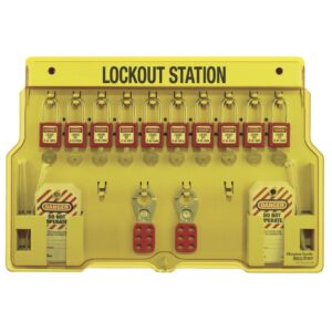 Lockout Station Complete – Safety Series – 55.8 x 4 x 39 cm – MA500137