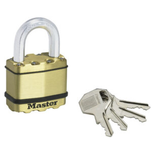 Padlock Brass Cover – Excell – Keyed – 50mm – MA455003