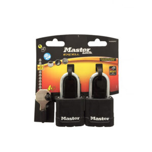Padlock – Excell – Keyed – 49mm – 2 Pack – Pack of 2 – MA450016