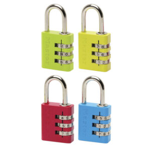 Aluminium Padlock – Combination – 30mm – MA350426-pink