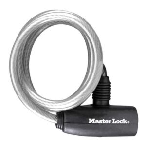 Cable Lock – Bicycle – Keyed – 1800mm – MA300019-clear