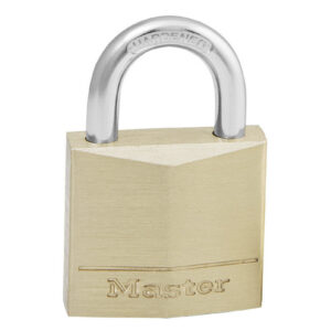 Brass Padlock – Standard Hardened Shackle – Keyed – 40mm – MA205335