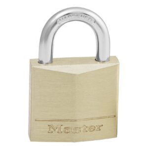 Brass Padlock – Standard Hardened Shackle – Keyed – 40mm – MA205335