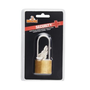 Brass Padlock – Long Shackle – Iron – 38mm – 97031235