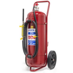 Fire Extinguisher Trolley – Full – Powder – MAP – A, B and C Class Fires – 50kg