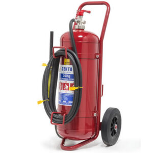 Fire Extinguisher Trolley – Full – Powder – MAP – A, B and C Class Fires – 25kg – CI0110F