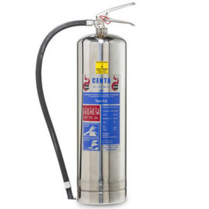 Fire Extinguisher – Full – Stainless Steel – A, B and C Class Fires – 9kg – AI2910F