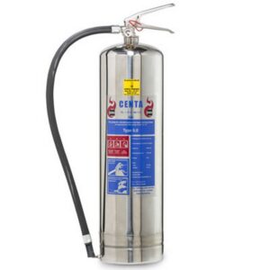 Fire Extinguisher – Full – Stainless Steel – A, B and C Class Fires – 9kg