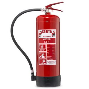 Fire Extinguisher – Full – Standard – A Class Fire – Water – 9L