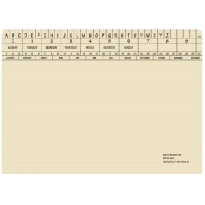 Retrieval Document Files – Extra Heavy Weight – 326gsm – A4 – Pack of 150 – FIL400H