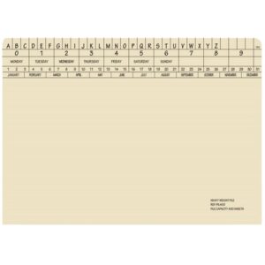 Retrieval Document Files – Extra Heavy Weight – 326gsm – A4 – Pack of 150 – FIL400XH