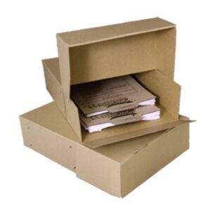 Cardboard Storage Boxes – Government Boxes – A4 – Flat Packed – Pack of 20 – ARC008