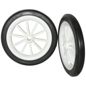 Plastic Spoked Wheels – Polypropylene – 160mm ? – (MOQ 250) – RATB160