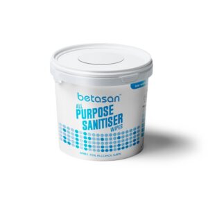 Wet Wipes – Betasan – 70% Alcohol – 1 x Bucket – 500 Sheets – WR_28