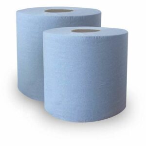 Hand Towel – Roll Towel – Autotowel Laminated Maxi Paper – 2 Ply – 250m – Blue – Pack of 6 – PP_25B