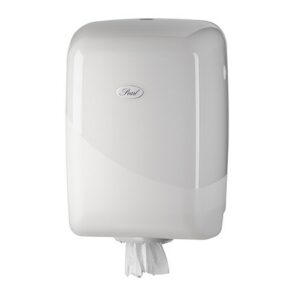 Paper Towel Dispenser – Centrepull – Manual – Pearl – White – HD_64