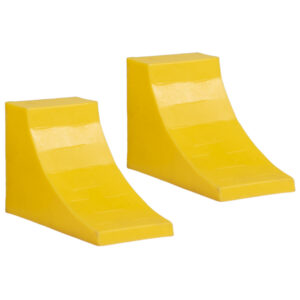 Wheel Chock – 8 Ton – Medium – 34 x 16 x 23 cm – Set of 2 – SXS489