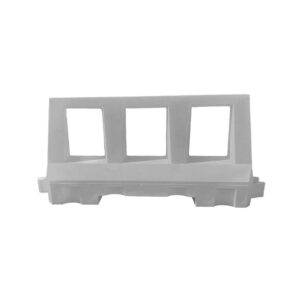 Road Barrier – Traffic – Plastic – Lite – White – 2M – (MOQ 25) – SXS101-LITE-W