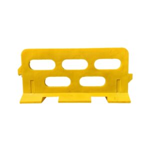Road Barrier – Traffic – Plastic – Big Foot – Yellow – 2M – SXS101BFBYW