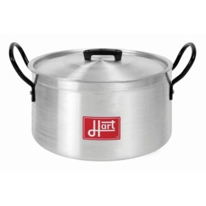 Pot with Lid – Hart – J7 S.S.H – Aluminium – 21L – Pack of 4 – 776024