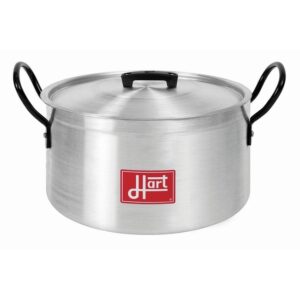 Pot with Lid – Hart – J7 S.S.H – Aluminium – 21L – Pack of 4 – 776024