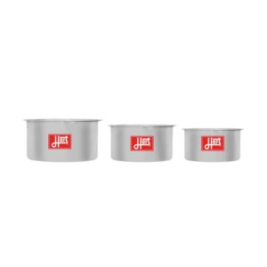 Pots with Lids – Combination – 6 Piece – Hart – Sufuria – 250mm – 305mm – 360mm Pots – Pack of 2 – 701300