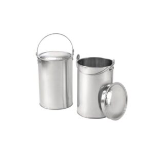 Impala Galvanised Billy Can – Metal – 5L – Pack of 24 – 33615