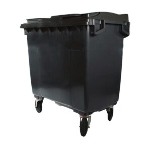 Wheelie Bin – Plastic – 4 Wheel – 770L – Charcoal – Wheelie Bin 770L-charcoal