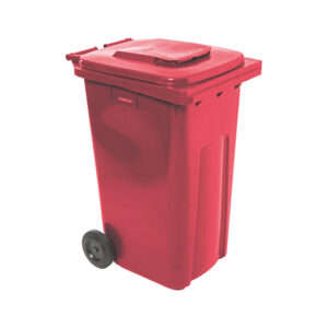 Wheelie Bin – SABS Approved – 240L – Red – Pack of 12 – Wheelie Bin 240L-red