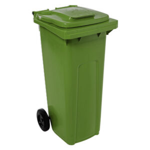 Wheelie Bin – SABS Approved – 140L – Olive Green – Pack of 12 – Wheelie Bin 140L-olive