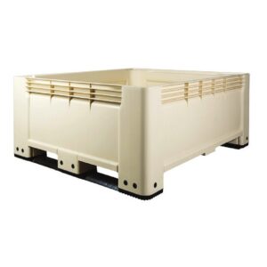 Jumbo Bin (Shallow) 4 Way Entry – Solid – SABS Approved – 474L – Beige – Pack of 3 – JB528HS