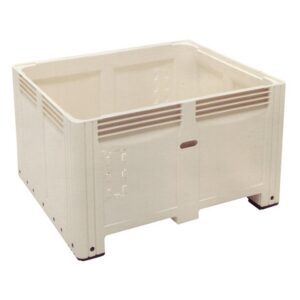 Jumbo Bin 2 Way Entry – Solid – SABS Approved – 803L – Beige – JB2WS