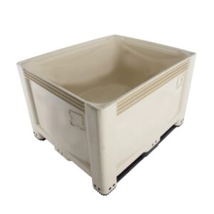 Jumbo Bin (Export Size) 4 Way Entry – Solid – SABS Approved – 677L – Beige – Pack of 3 – JB1210S