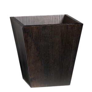 Waste Paper Bin – Contract Wooden Range – 29 x 29 x 30 cm – Imbuia – WAL956IM