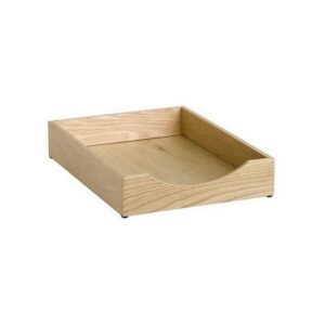 Letter Tray – Single – Contract Wooden Range – 38.5 x 28 x 8 cm – Oak – WAL900OA