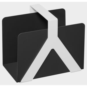 Steel Magazine Holder – Y – 28 x 52 x 51 cm – Colour Options – K03-MS03-BW