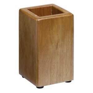 Pencil Cup – Executive Wooden Range – 6 x 6 x 10.5 cm – Cherry – 950CH