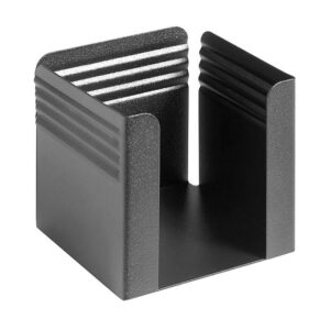 Paper Cube – Fluted Steel Range – Metal – 10.5 x 10.5 x 10.5 cm – Colour Options – 534BL