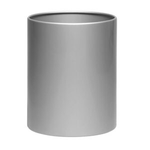 Waste Paper Bin – Modern Steel Range – Metal – 24 x 30 cm – Silver – 500SI