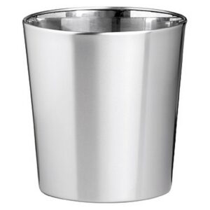 Tapered Waste Paper Bin – Life Steel Range – Metal – 24 x 30 cm – Stainless Steel – 211SS