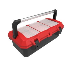 Tool Box Maxi Pro 700 – Includes Tray – Polypropylene – 32L – Colour Options – SL.FG.MX7.TB.RD